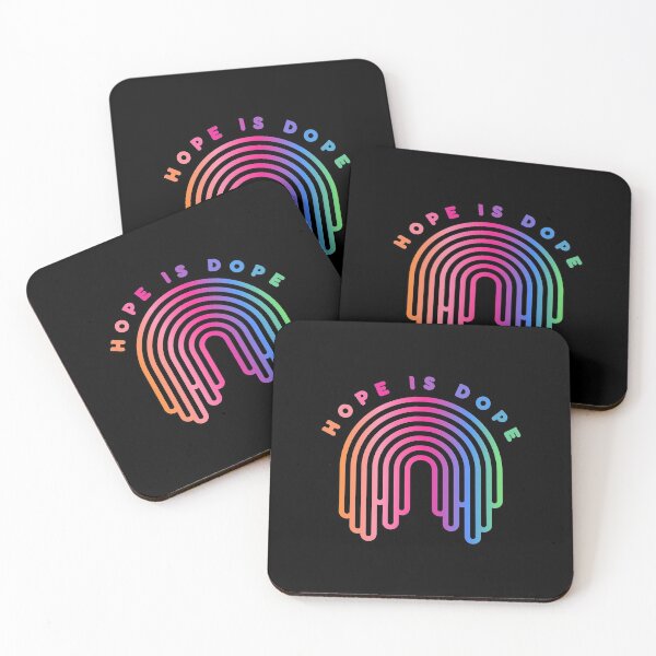 Item preview, Hope is Dope - Rainbow - Motivational - Inspirational designed and sold by DesignByLeo.