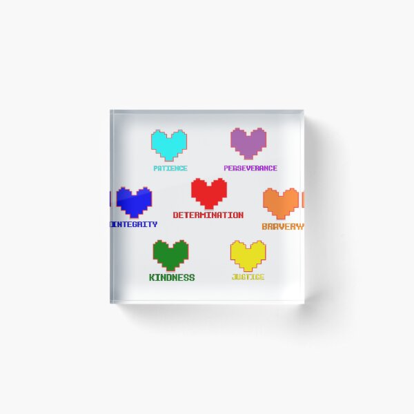undertakes Acrylic Block