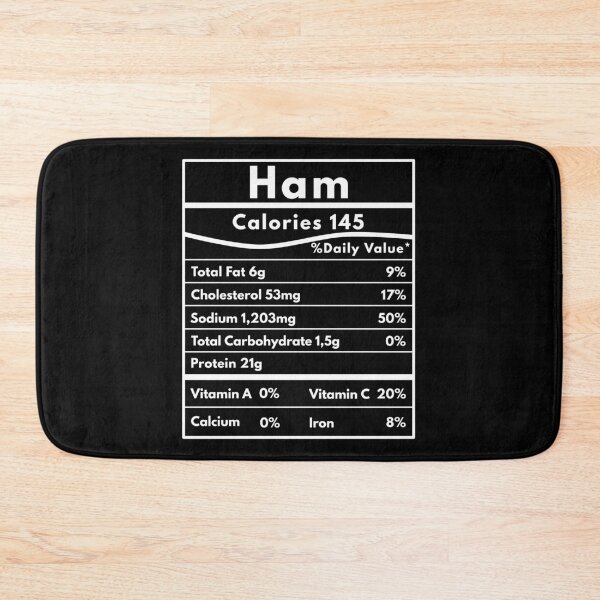 Item preview, Matching Thanksgiving Ham Nutritional Facts designed and sold by Nadey.