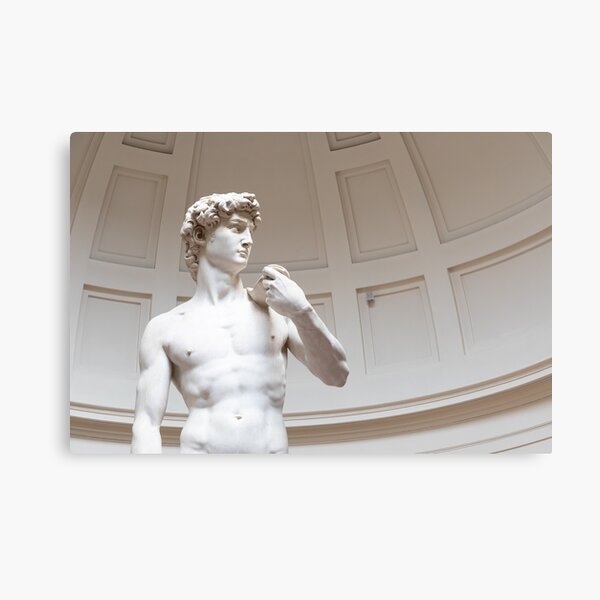 Item preview, Florence, Italy - Circa August 2021: David sculpture by Michelangelo Buonarroti. The masterpiece of the Renaissance art. designed and sold by Paolo Modena Photography    -   Fine Italian Art.