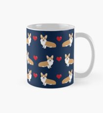 Corgi valentines day gifts for welsh corgi owner heart corgis must have valentines day gifts for pet lover Classic Mug