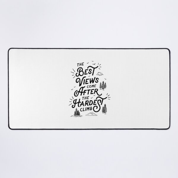 Item preview, The Best View Comes After The Hardest Climb designed and sold by MotivatedType.