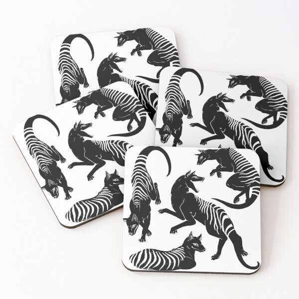 Item preview, Wild Stripes Thylacine Art designed and sold by HybridDragoness.