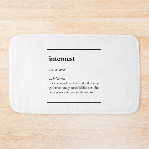 Item preview, Internest designed and sold by MotivatedType.