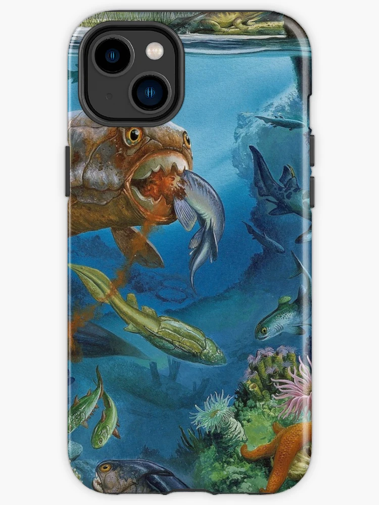 Paleozoic Marine Life, Extinct, Fossils, Fish Eating iPhone Case for Sale  by ScienceSource