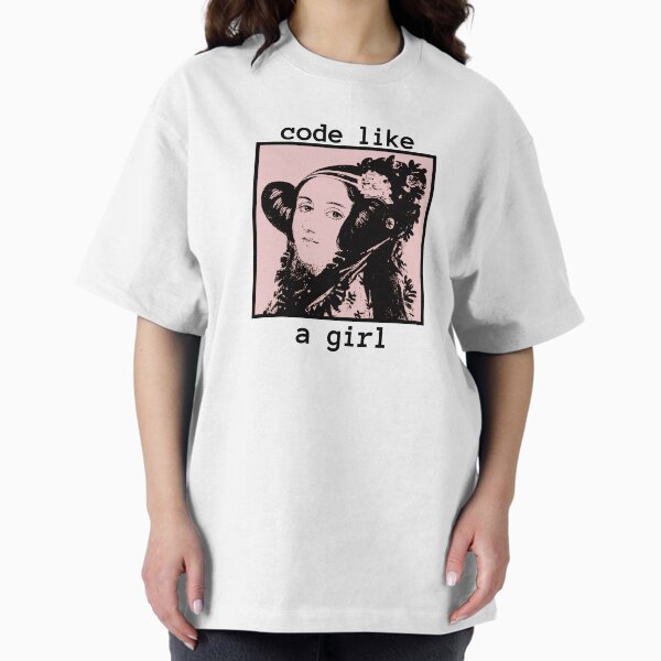 Item preview, Programmer girl - Code like a girl - Ada Lovelace designed and sold by nanarts.