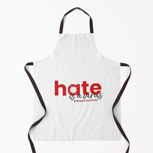 Item preview, Hate Is A Virus Love Not Hate Asian & Proud designed and sold by StickerbashCo.
