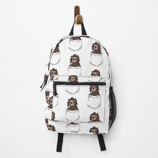 Item preview, pocket rastafarian sloth designed and sold by adrart7.