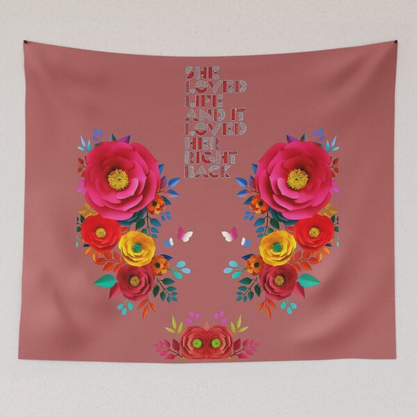 Item preview, Happy Life Forever, Floral with butterflies new design designed and sold by taherismail.