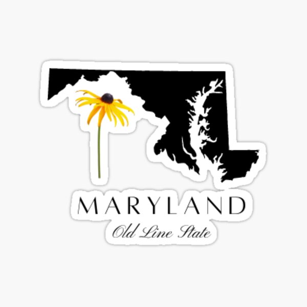 Item preview, Maryland State Flower & Nickname designed and sold by bucketlistflame.