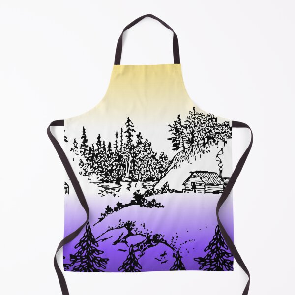 Item preview, Nonbinary Cottage in the Forest designed and sold by izzychar.