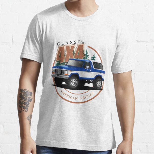 1978-79 Ford Bronco Classic Truck Short-sleeve Womens T-shirt 