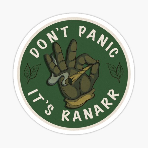 Don't Panic It's Ranarr! Sticker