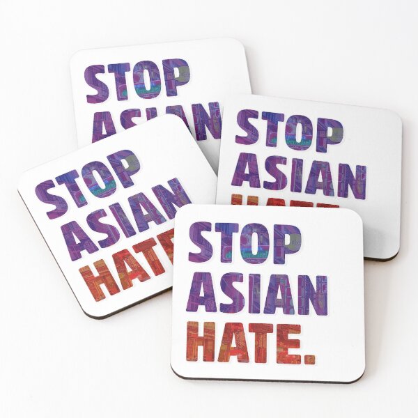 Item preview, Stop Discrimination Stop Asian Hate Love Not Hate designed and sold by StickerbashCo.