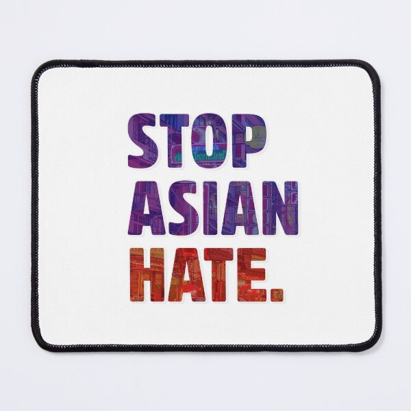 Item preview, Stop Discrimination Stop Asian Hate Love Not Hate designed and sold by StickerbashCo.