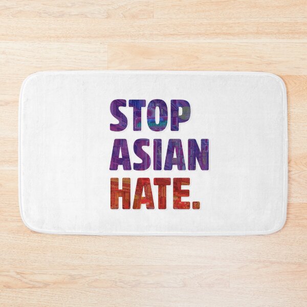 Item preview, Stop Discrimination Stop Asian Hate Love Not Hate designed and sold by StickerbashCo.