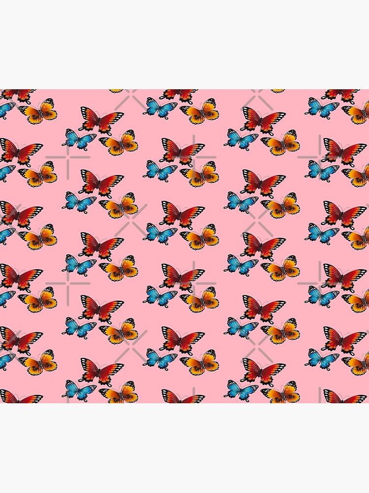 Disover Butterfly Color Print Quilt
