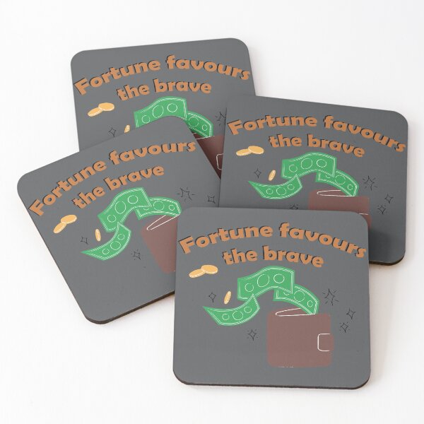 Item preview, Fortune favours the brave! designed and sold by Thurisaz Designs.