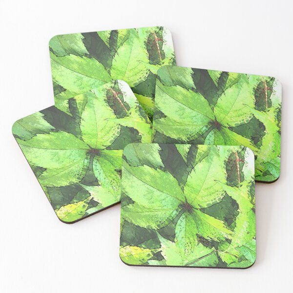 Item preview, Green leaves designed and sold by GasconyPassion.