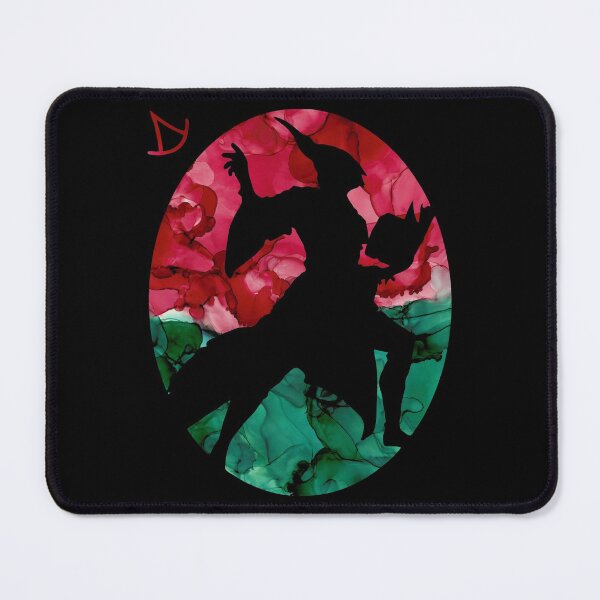 Item preview, FFXIV Summoner Silhouette v2 - Christmas Colours designed and sold by GingerCatGifts.