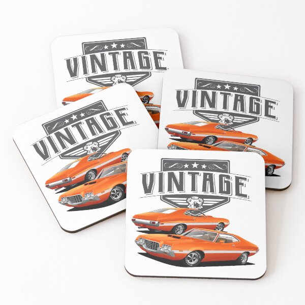 Item preview, Vintage Orange Torino designed and sold by Yourauto.
