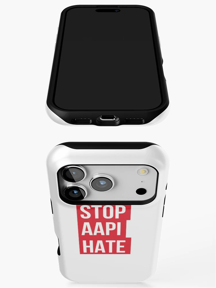 Thumbnail 3 of 4, iPhone Case, Stop AAPI Hate All Lives Matter Stop Racism designed and sold by StickerbashCo.