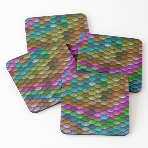 Item preview, colourful fish scales designed and sold by nigejohn.