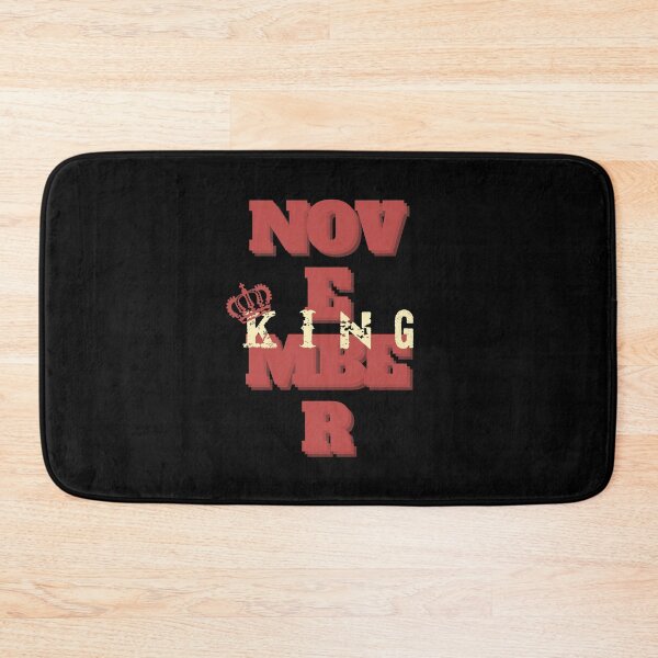 Item preview, November king birthday design designed and sold by joliartmedia.
