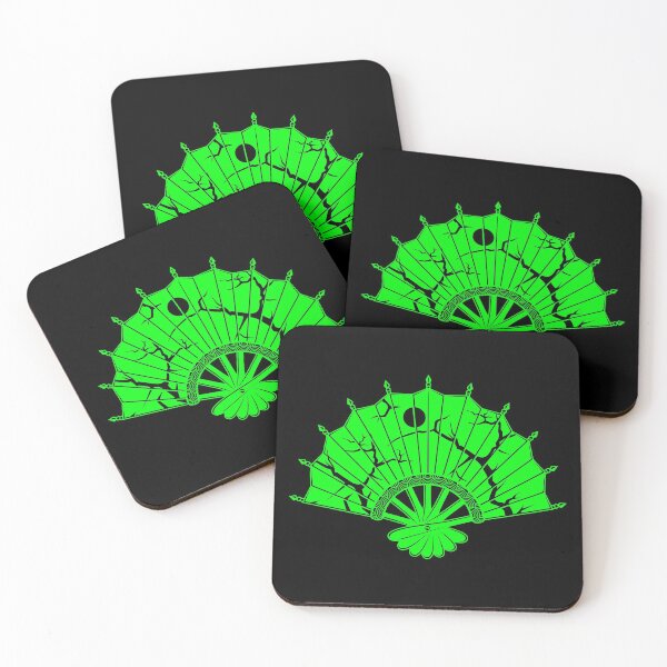 Item preview, Neon Green Japanese Hand Fan Japanese Culture Spring Blossom Japan designed and sold by SoccaTamam.