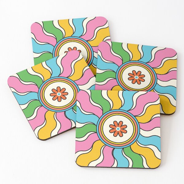 Item preview, Flower Rainbow Colors  designed and sold by StarsForgers.