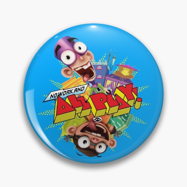 Item preview, No Work And All Play designed and sold by thestickerfans.