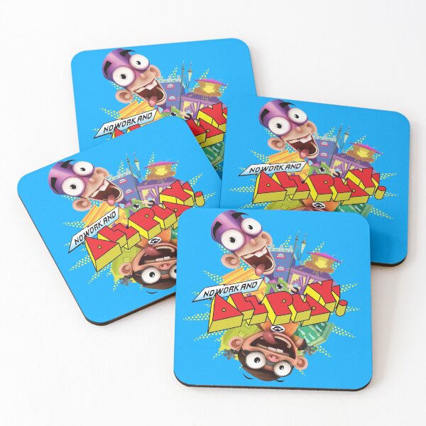 Item preview, No Work And All Play designed and sold by thestickerfans.