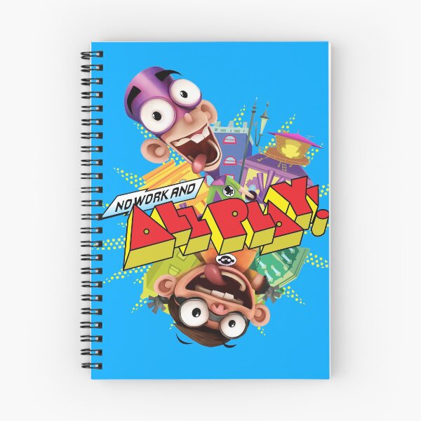 Item preview, No Work And All Play designed and sold by thestickerfans.