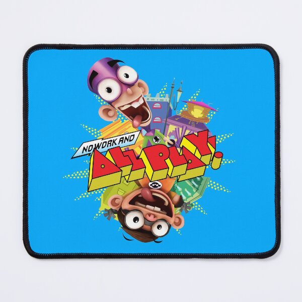 Item preview, No Work And All Play designed and sold by thestickerfans.