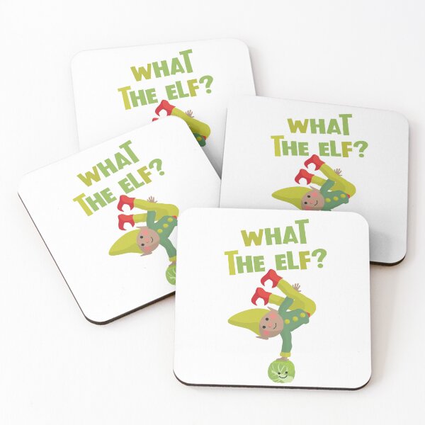 Item preview, What The Elf? Balancing on a Brussels Sprout designed and sold by VicEllisArt.