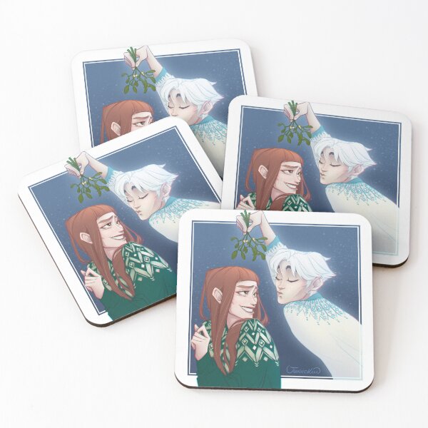 Item preview, UNDERNEATH THE MISTLETOE ~ designed and sold by JunkoKiu.