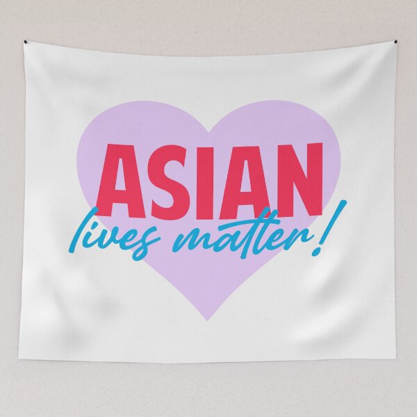 Item preview, Asian Lives Matter Stop The Hate Asians Are Not A Virus designed and sold by StickerbashCo.