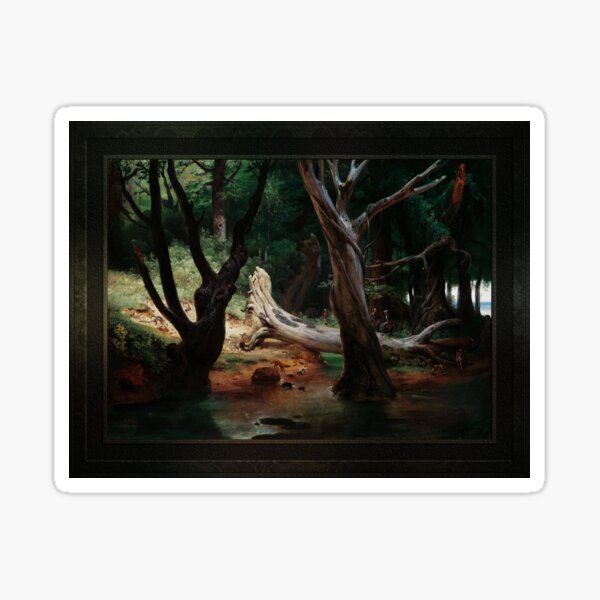 Item preview, Departure For The Hunt In The Pontine Marshes by Horace Vernet Fine Art Xzendor7 Old Masters Reproductions designed and sold by Xzendor7 Digital Art Creations.