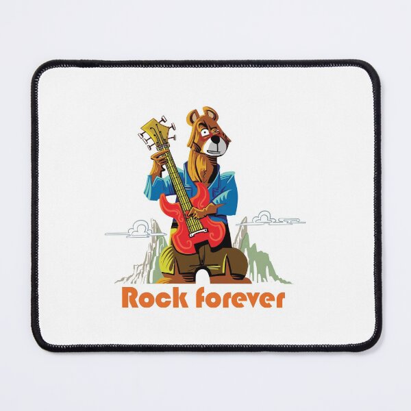 Item preview, A bear who plays rock and roll guitar designed and sold by artredstar.