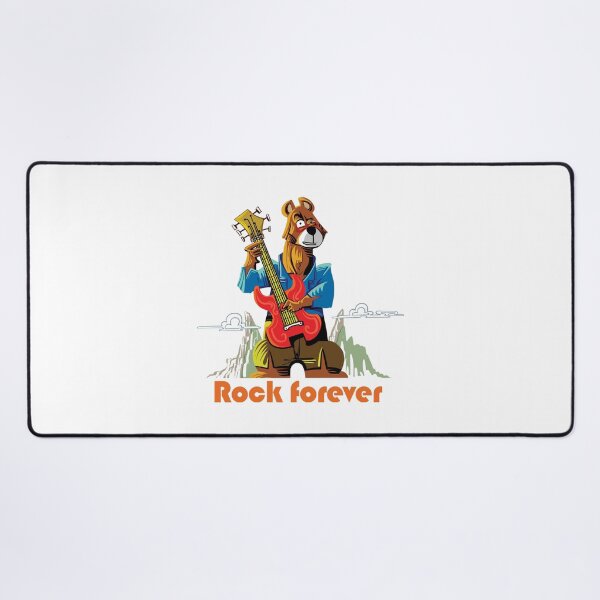 Item preview, A bear who plays rock and roll guitar designed and sold by artredstar.