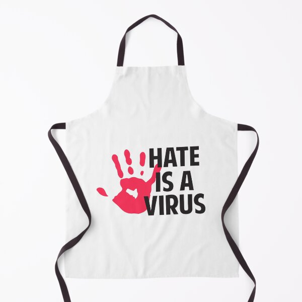 Item preview, Asians Are Not A Virus Love Over Hate Stop Asian Hate designed and sold by StickerbashCo.