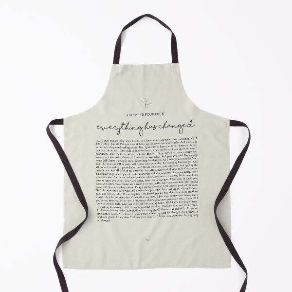 Item preview, Everything Has Changed Lyrics designed and sold by queseraseraa.