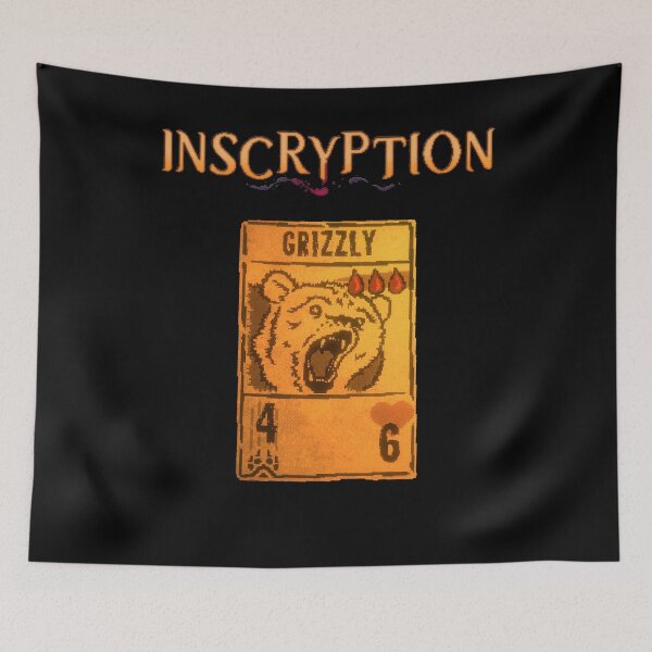 Item preview, Inscryption Psychological Horror Grizzly Card Game Halloween Scary Spooky Dark Escape-room Puzzles designed and sold by Xeuno.