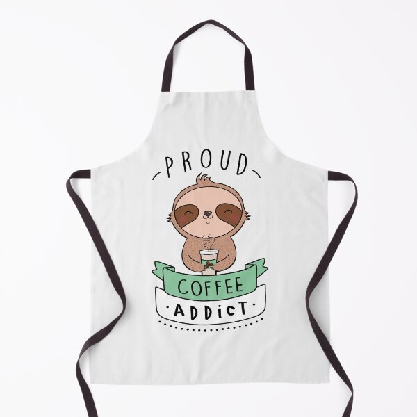 Item preview, Proud Coffee Addict - Sloth Edition designed and sold by mruburu.