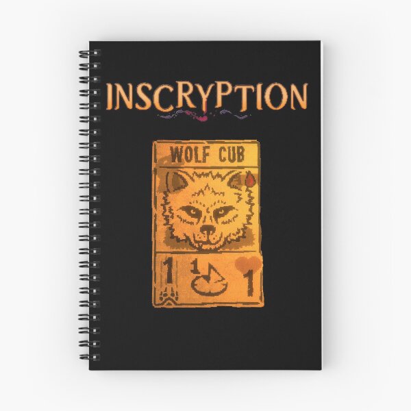 Item preview, Inscryption Psychological Horror Wolf Cub Card Game Halloween Scary Spooky Dark Escape-room Puzzles designed and sold by Xeuno.