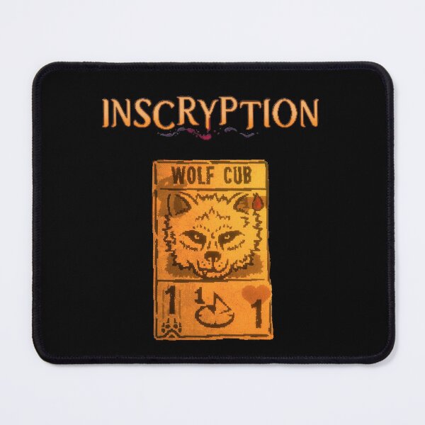 Item preview, Inscryption Psychological Horror Wolf Cub Card Game Halloween Scary Spooky Dark Escape-room Puzzles designed and sold by Xeuno.