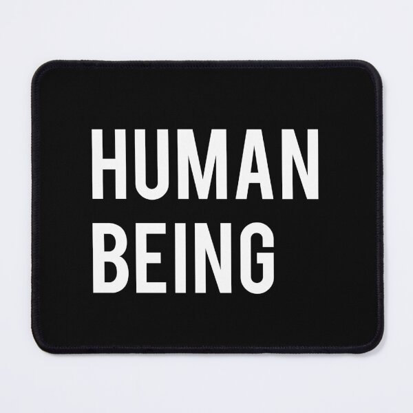 Item preview, Human being white text designed and sold by beakraus.