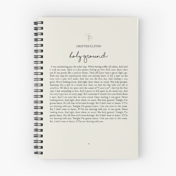 Item preview, Holy Ground Lyrics designed and sold by queseraseraa.