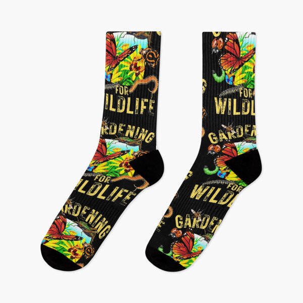 Item preview, Gardening For Wildlife Bold Colorful Design designed and sold by EarthArtDesigns.