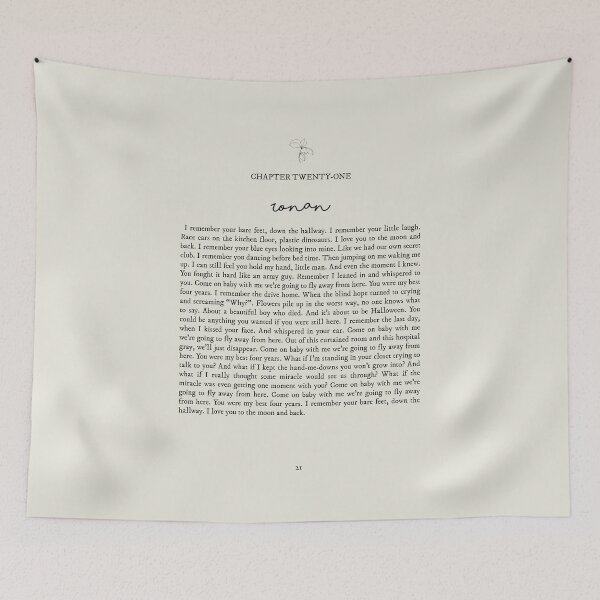 Item preview, Ronan Lyrics designed and sold by queseraseraa.